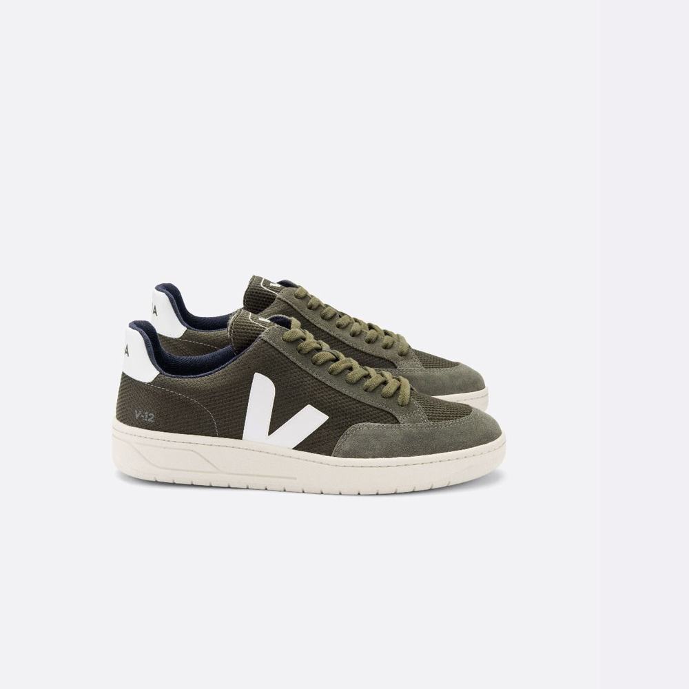 Adidași Veja V-12 B-mesh Dama Olive/White | Romania-94853