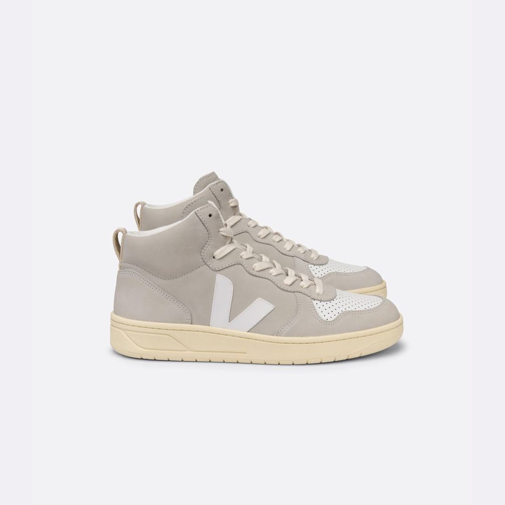 Adidași Veja V-15 Nubuck Dama Beige/White | Romania-83514