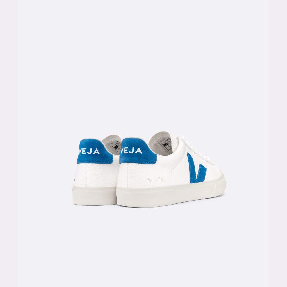 Adidași Veja Campo Chromefree Barbati White/Blue | Romania-84092