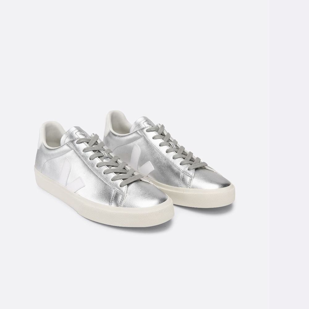 Adidași Veja Campo Chromefree Dama Silver/White | Romania-20374