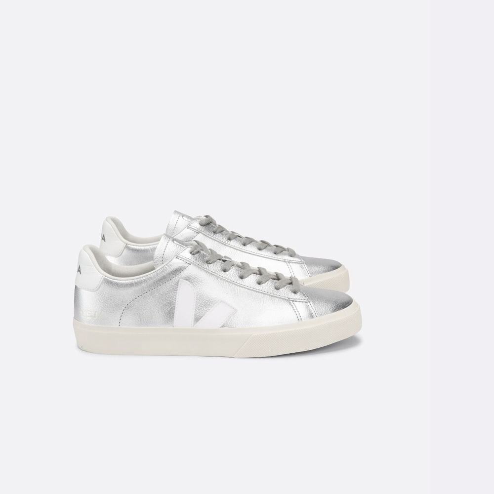 Adidași Veja Campo Chromefree Dama Silver/White | Romania-20374