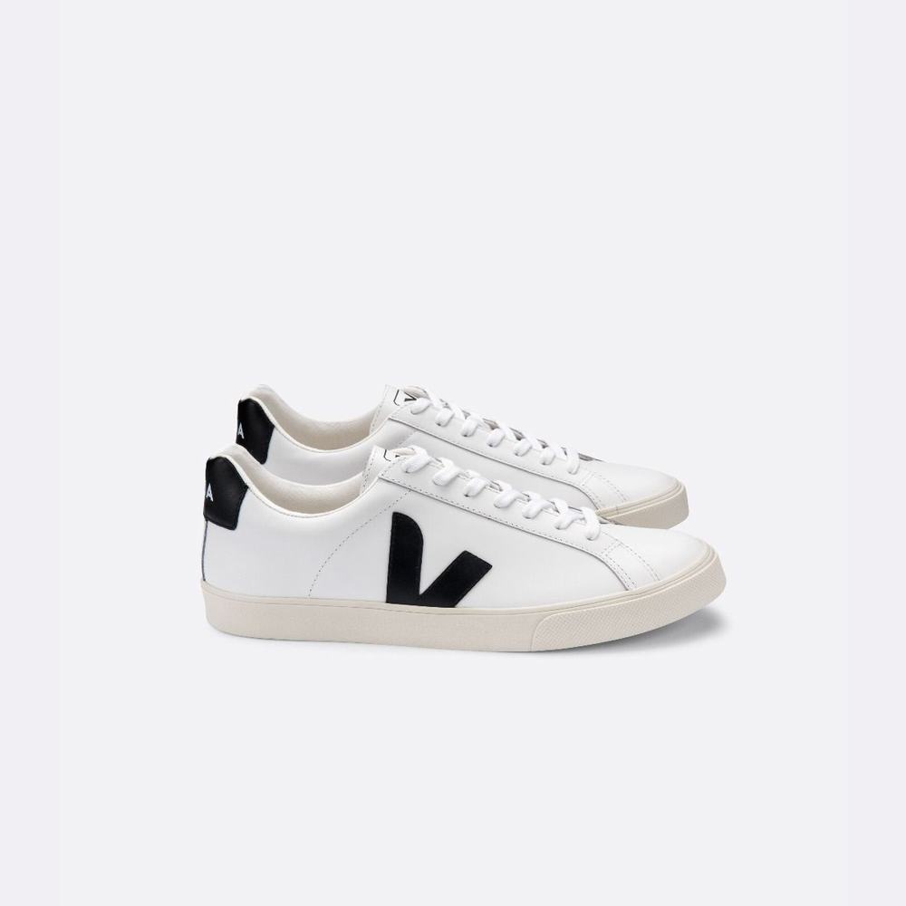 Adidași Veja Esplar Piele Barbati White/Black | Romania-93168