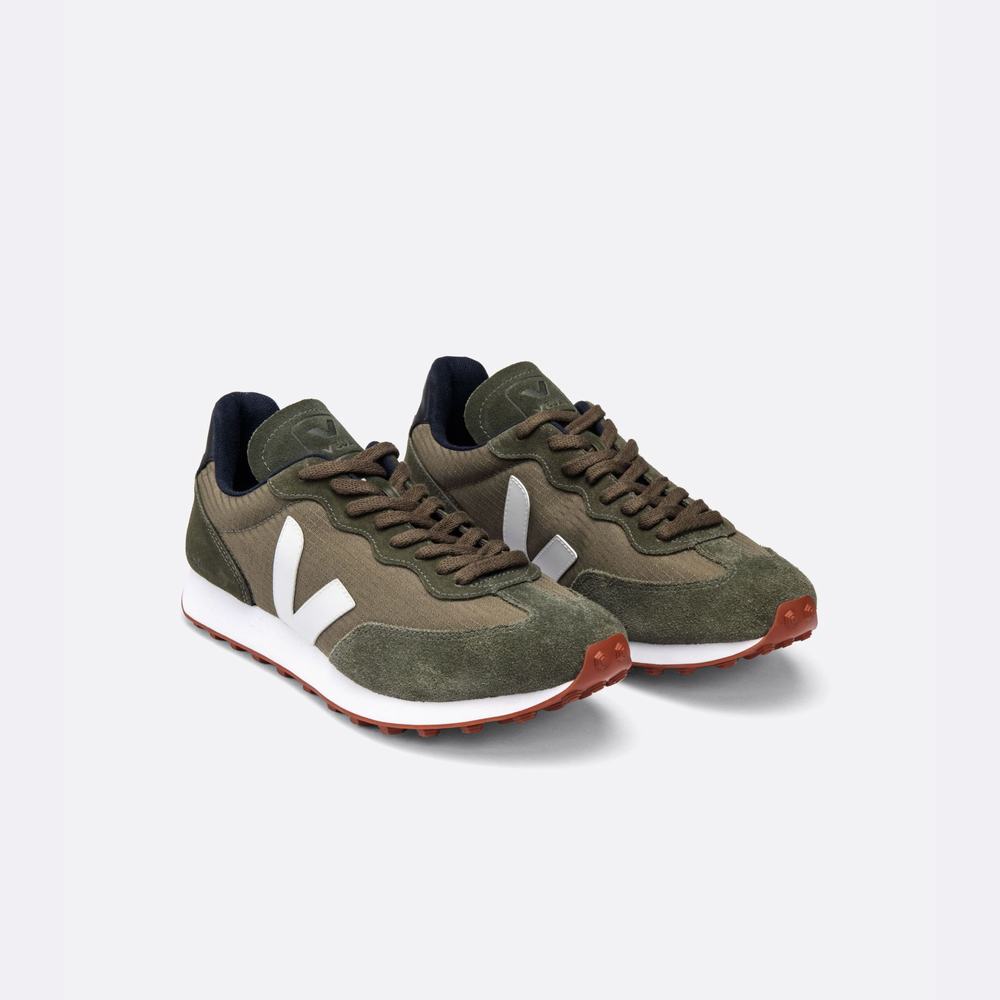 Adidași Veja Rio Branco Ripstop Dama khaki/Deep/Green | Romania-60943