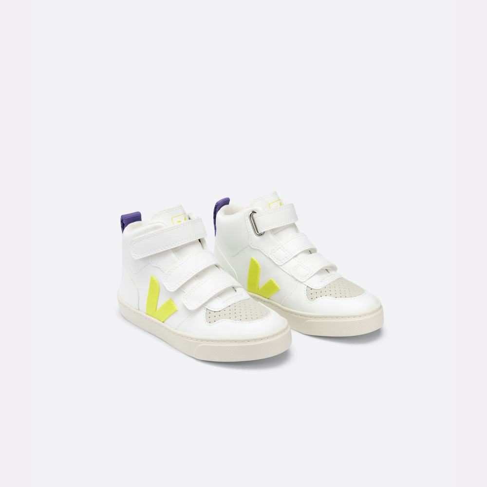 Adidași Veja V-10 Mid-High Cwl Copii White/Purple | Romania-35497