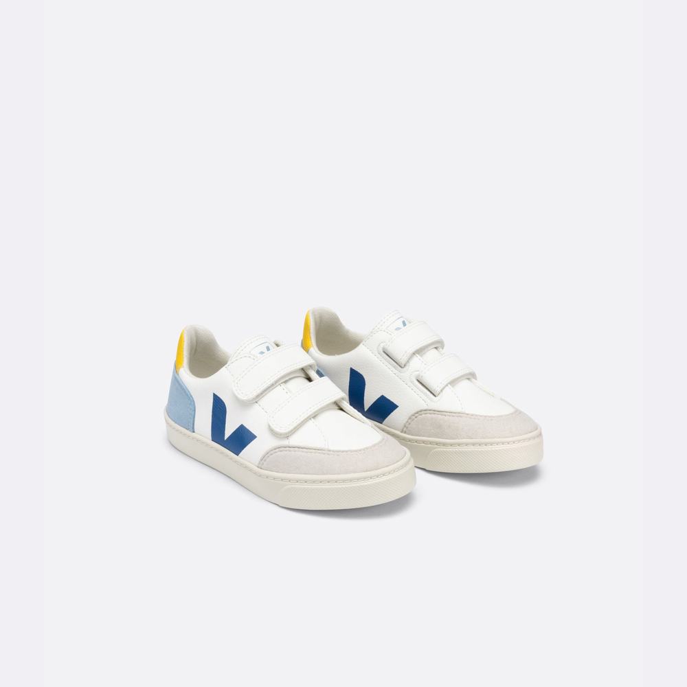 Adidași Veja V-12 Chromefree Copii White/Multicolor | Romania-04913